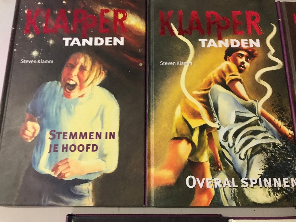 T.K. nog 8 boeken Klappertanden boeken zie actuele lijst, Boeken, Kinderboeken | Jeugd | 10 tot 12 jaar, Ophalen of Verzenden