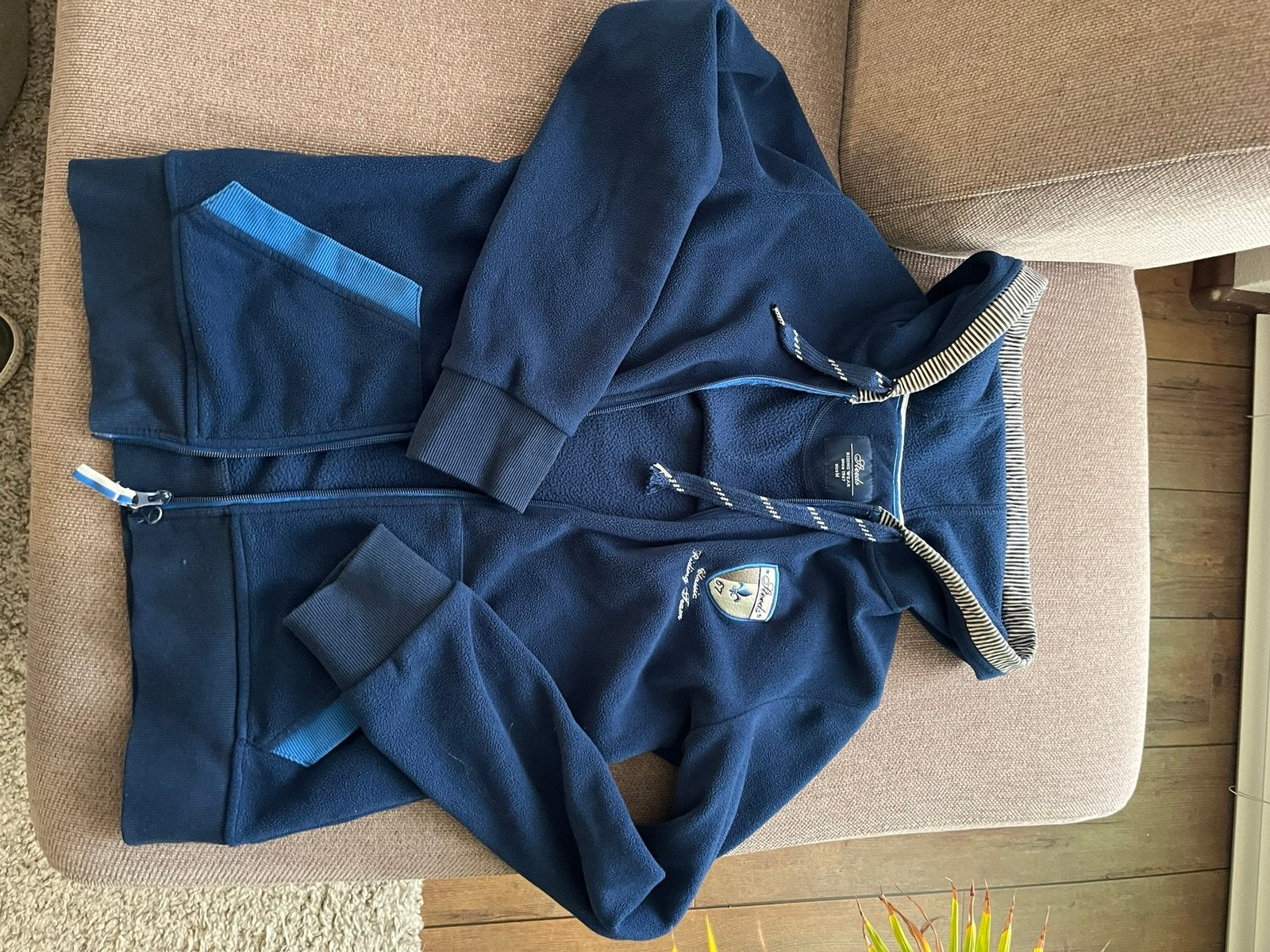 Felix Buhler vest maat M blauw fleece fleecevest, Blauw, Dressuur, Ophalen of Verzenden, Zo goed als nieuw