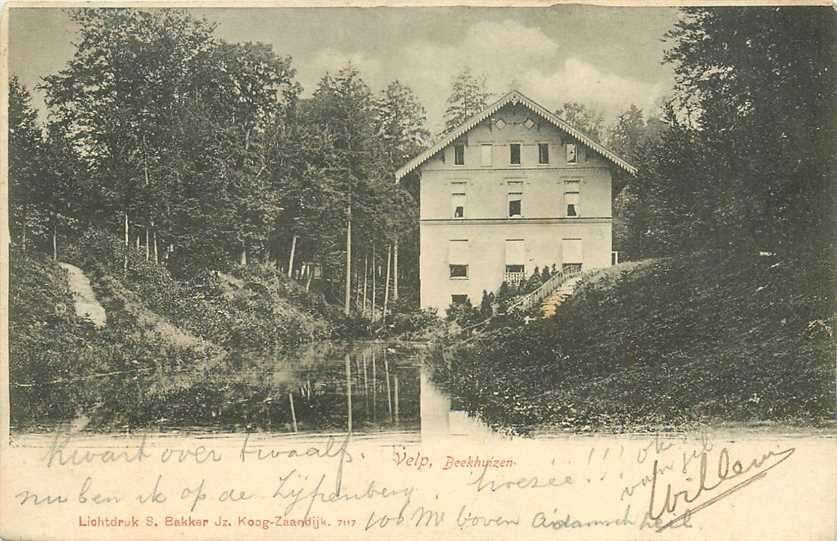 380-905-013 Velp Gld Beekhuizen, Verzenden, Voor 1920, Gelderland