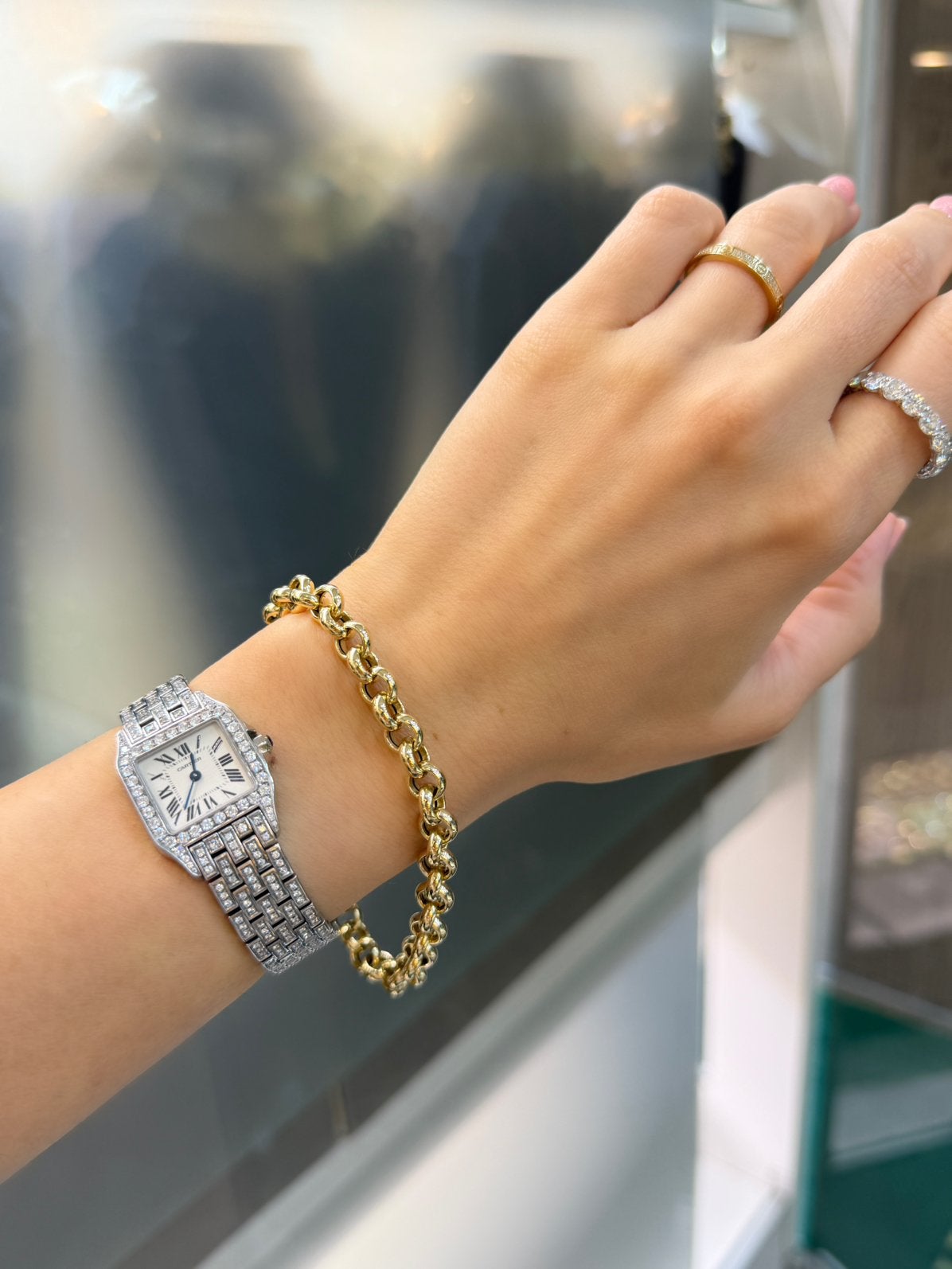 14KT Goud - 33.5 Gram-Ketting Armband-Vrouwenketting-Collier, Ophalen, Nieuw, Goud