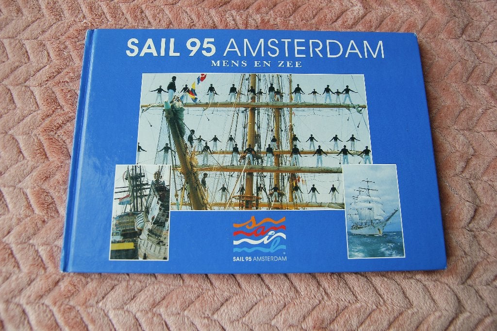 Sail 95 Amsterdam. Mens en zee, Ophalen of Verzenden, Gelezen, Boot