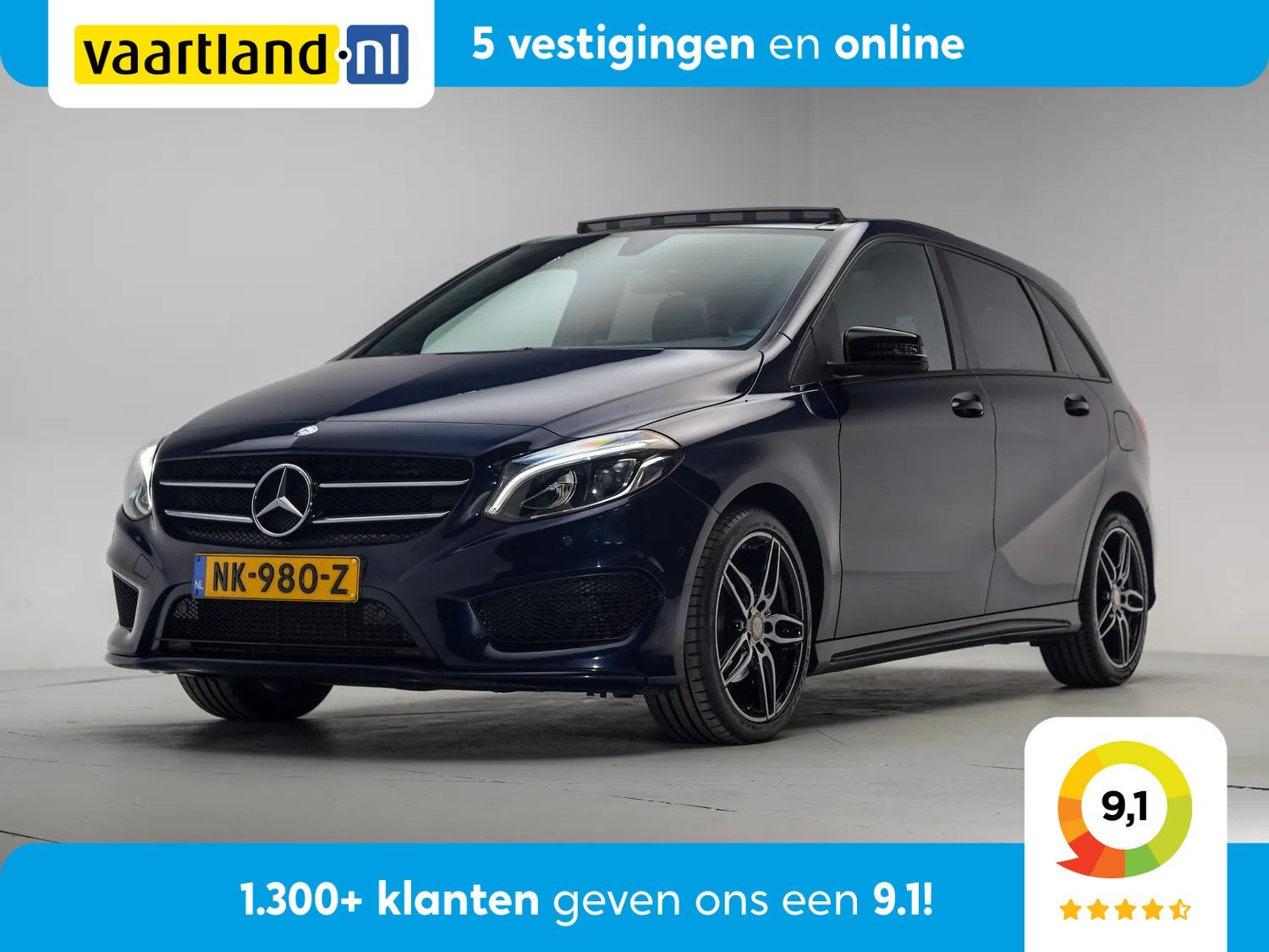 Mercedes-Benz B-Klasse 180 AMG Line Aut. [ Panoramadak Led H