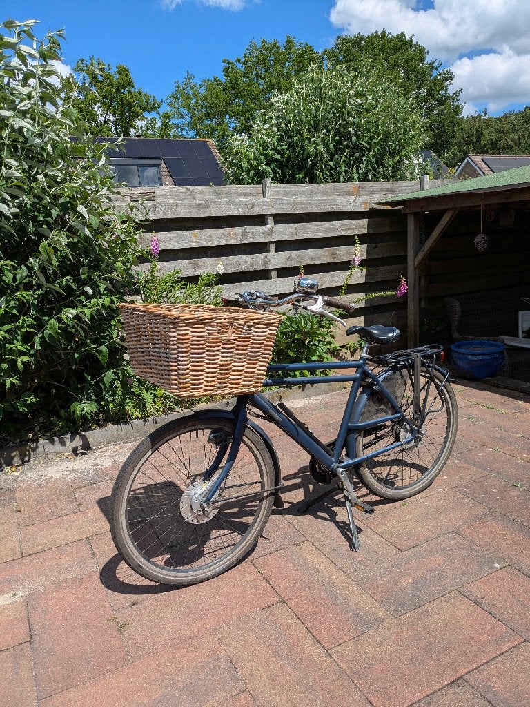 Transportfiets, Fietsen en Brommers, Fietsen | Heren | Herenfietsen, Gebruikt, Versnellingen, Schijfrem, 53 tot 57 cm