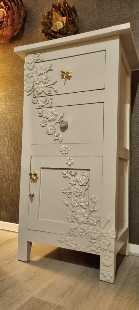 Kast Boho restyled meubel, Ophalen, 100 tot 150 cm, Nieuw, Minder dan 100 cm