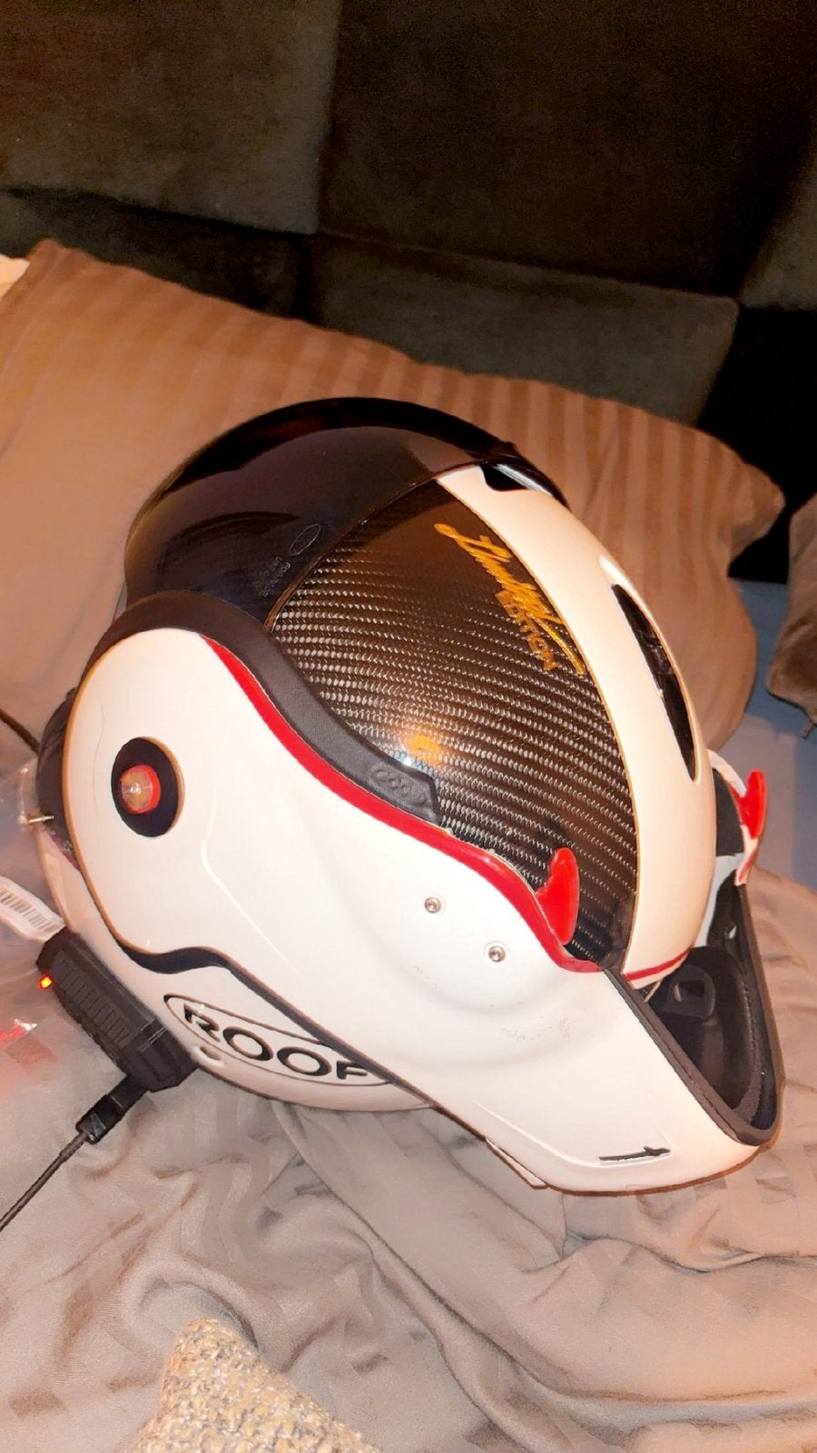 Roof Boxxer RO9 limited carbon / white, Ophalen of Verzenden, Zo goed als nieuw