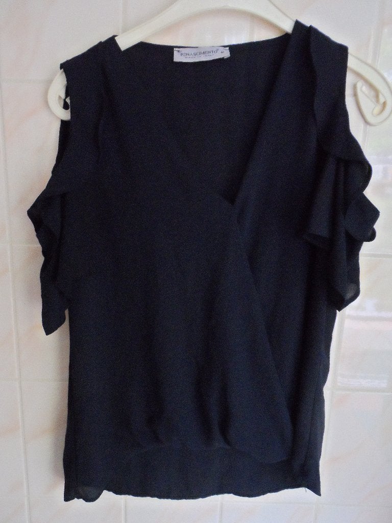 blouse van RINASCHIMENTO NIEUW, Maat 38/40 (M), Blauw, Ophalen of Verzenden, Nieuw
