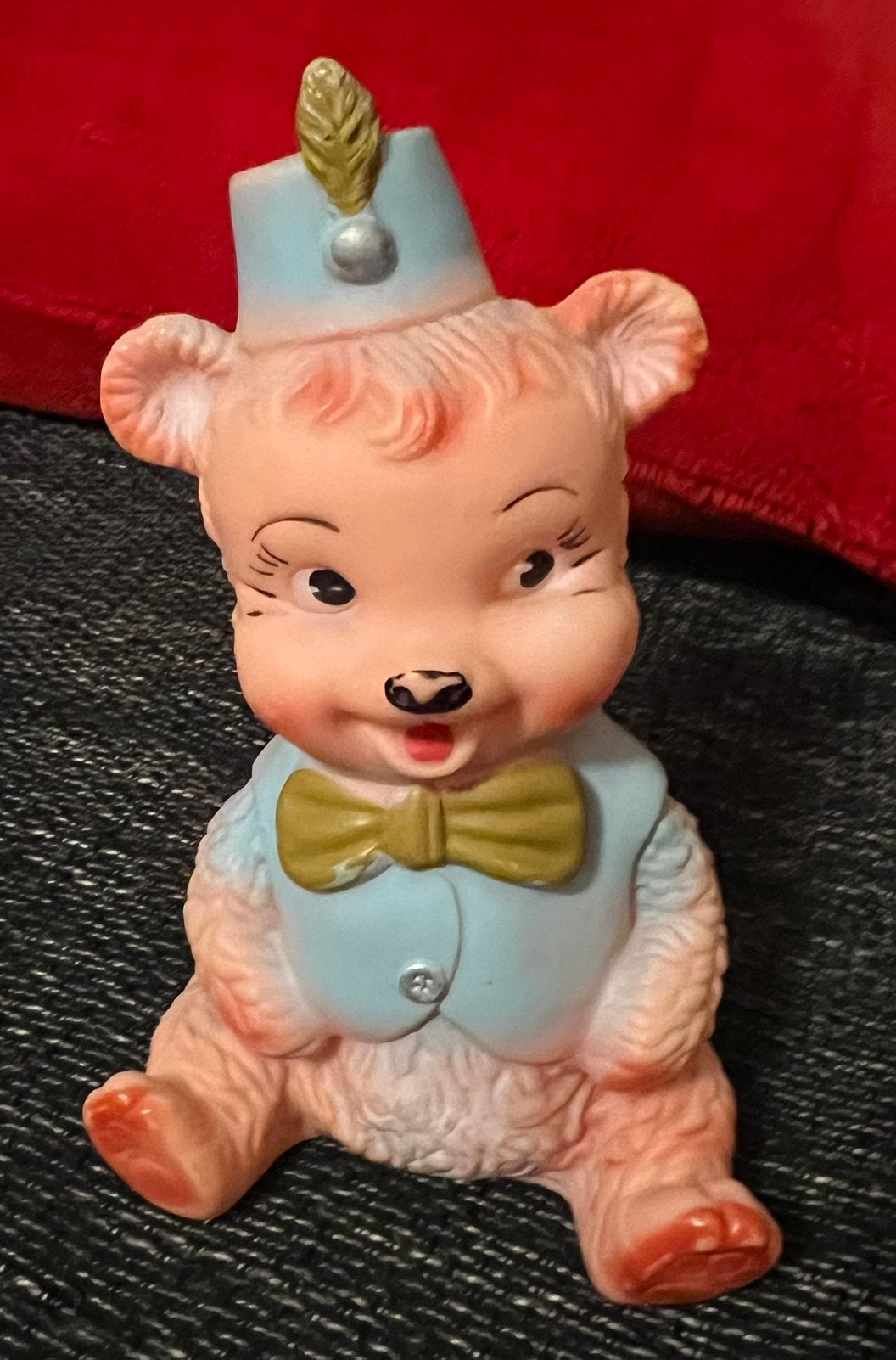 Vintage Italiaanse rubberen speelgoed-kiek  Rubbertoys, Ophalen of Verzenden
