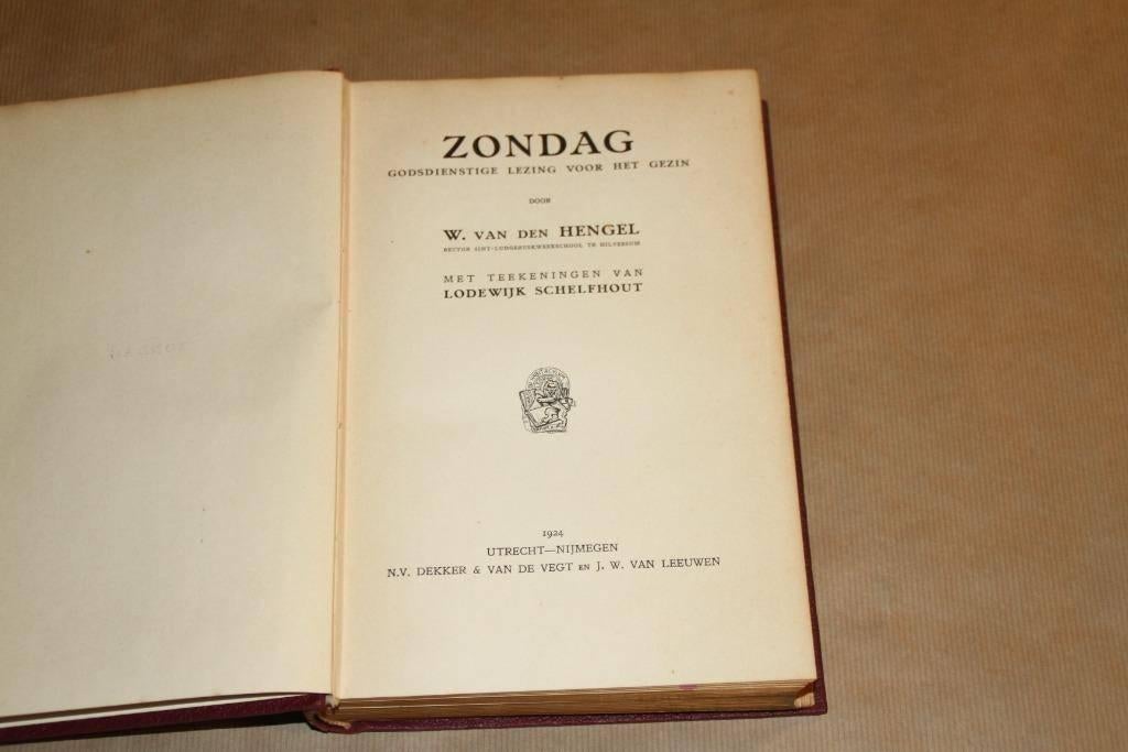 Zondag Godsdienstige lezing voor het gezin - 1924, Ophalen of Verzenden, Gelezen