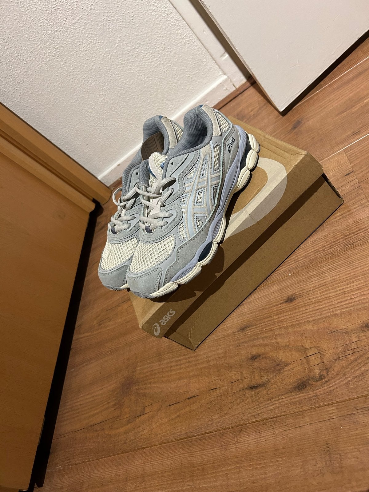 Asics sneakers maat 43,5 - Nieuw in doos, Ophalen of Verzenden, Nieuw, Blauw, Sneakers of Gympen