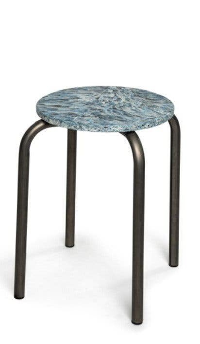 Jutter kruk, gerecycled waddenplastic, Ø32cm zitting, Ophalen of Verzenden, Nieuw, Kunststof