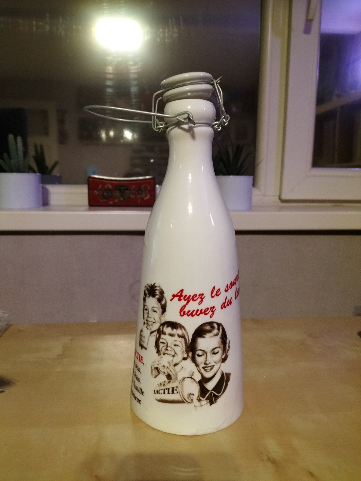 Retro Melkflessen met Beugeldop - Set van 2, Ophalen of Verzenden
