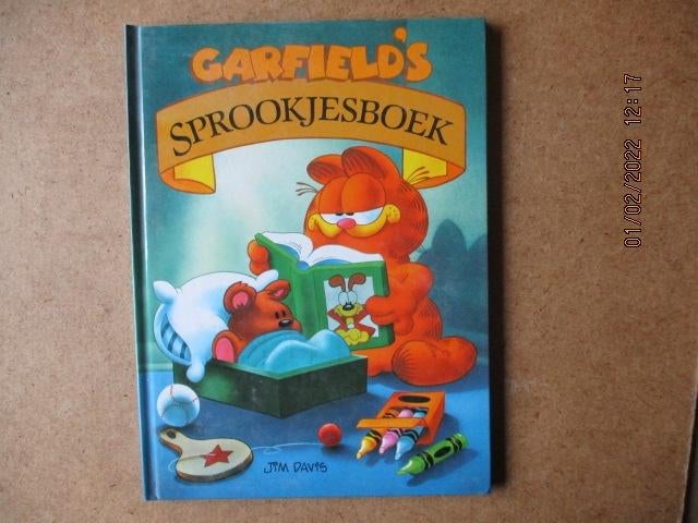 adv5633 garfields sprookjesboek hc, Boeken, Eén stripboek, Ophalen, Gelezen