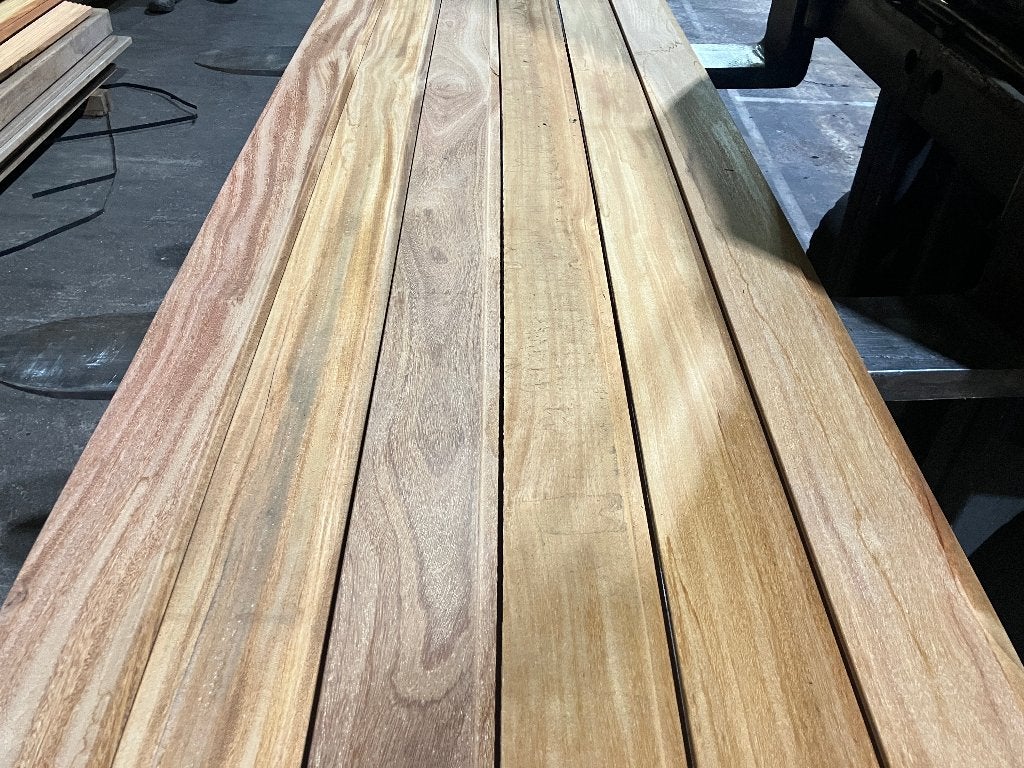 planken-channelsiding-Hardhout-Sucupira Amarela-18x125mm, Ophalen, Overige typen, Nieuw, Hardhout
