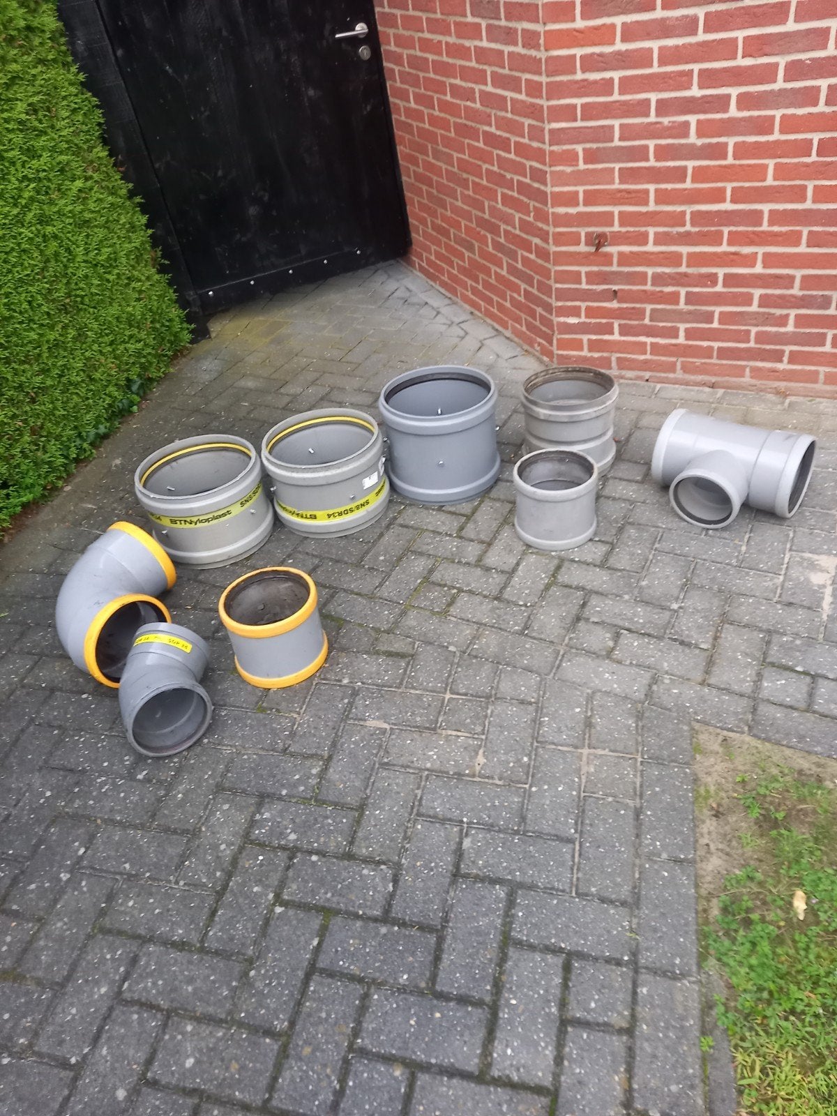 Overdchuif moffen, Bochten, Pvc, Ophalen of Verzenden, Minder dan 2 meter