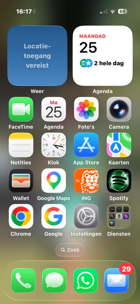 iPhone 16 pro 128gb, Ophalen of Verzenden, Zo goed als nieuw, Zwart, 128 GB