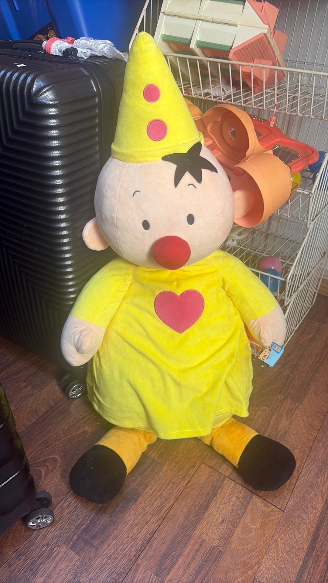 Bumba knuffel 90 cm, Ophalen, Geel, Overige typen, Nieuw