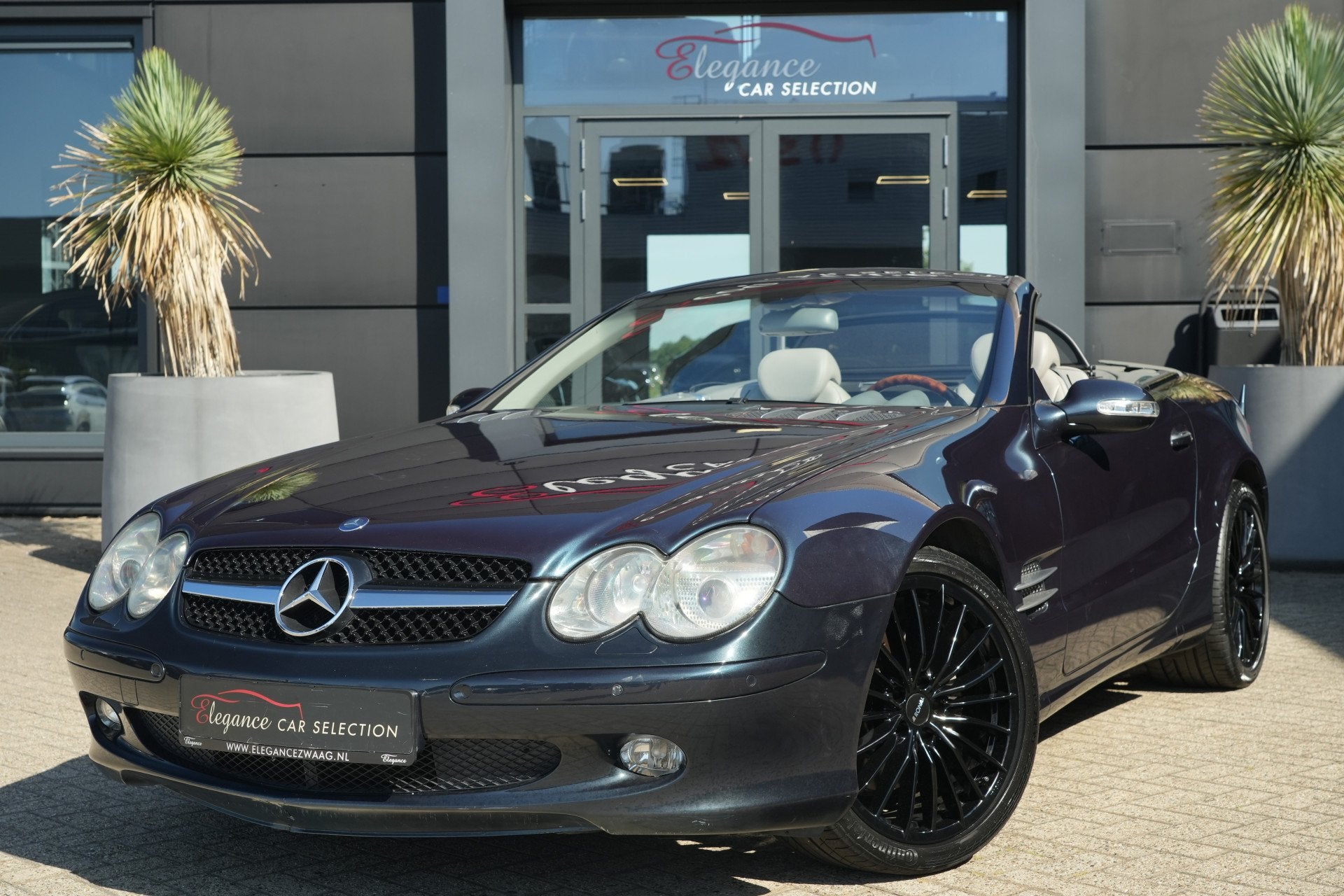 Mercedes-Benz SL-Klasse 500 | 306PK | Designo | Bose | Leder, Auto's, Automaat, Achterwielaandrijving, Gebruikt, 8 cilinders