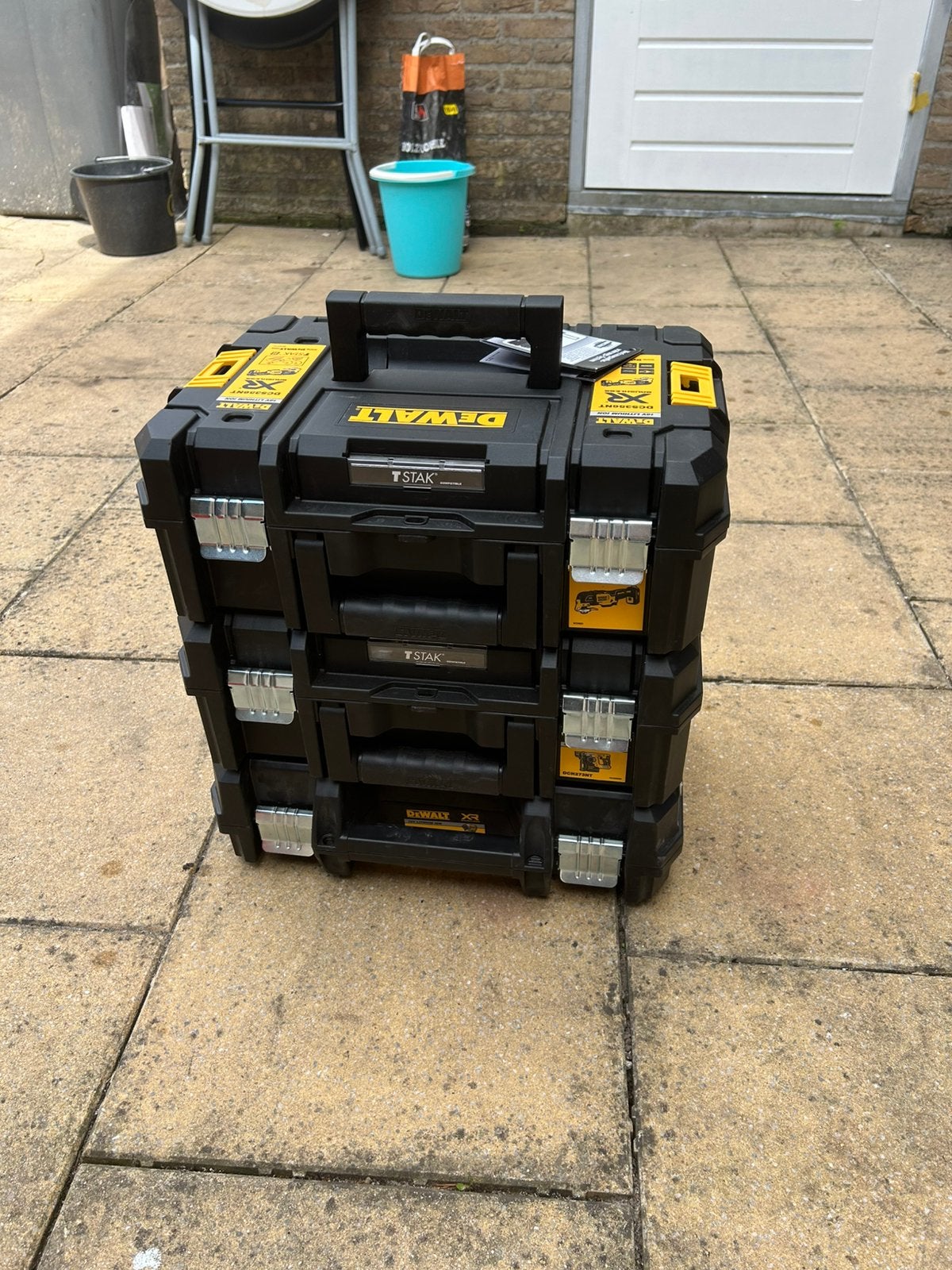 Dewalt tstak koffers, Ophalen, Nieuw