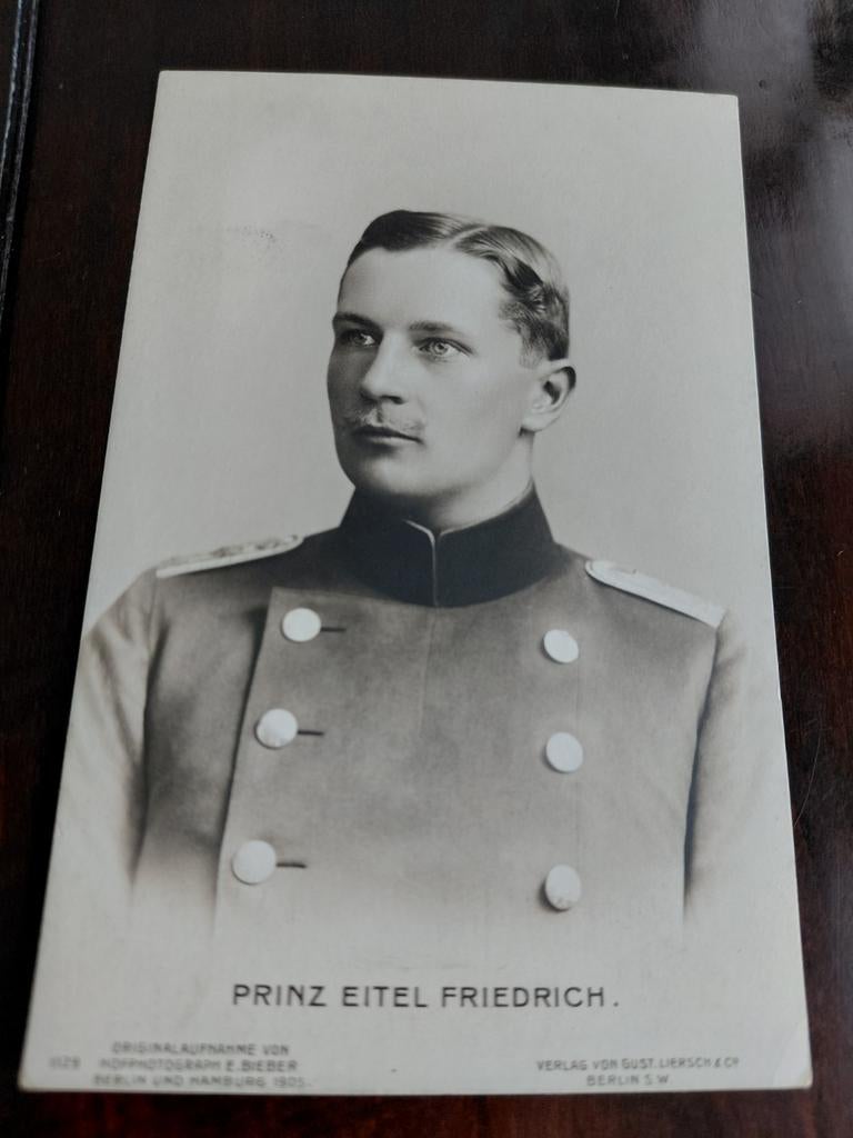 Briefkaart  Prinz Eitel Friedrich, Ophalen of Verzenden, Nieuw, Buitenland, Kaart, Foto of Prent