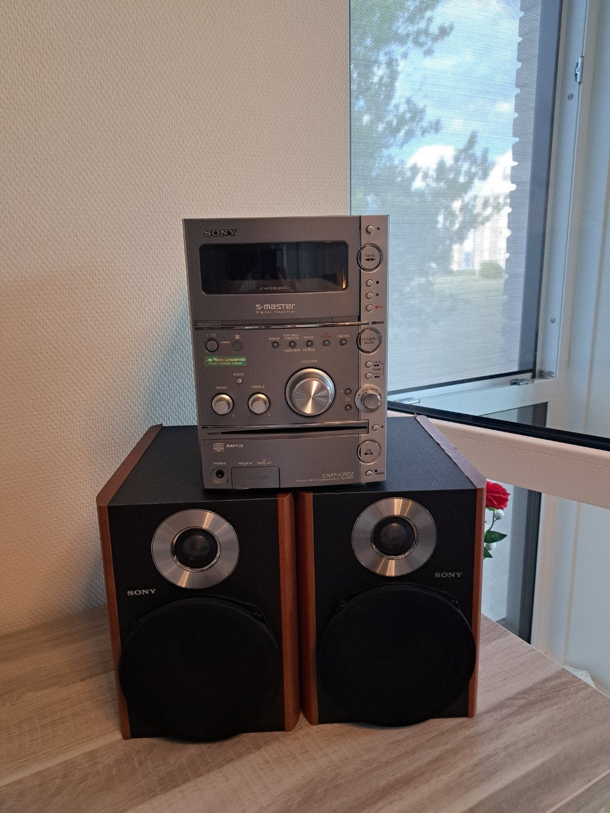 Sony Stereo Microset met CD-speler en Speakers, Gebruikt, Ophalen of Verzenden, Microset, Sony