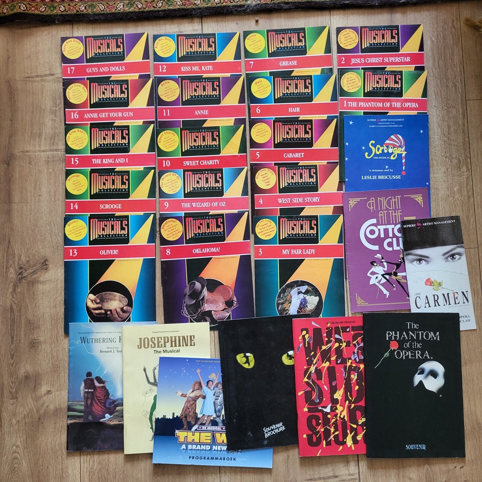 MUSICAL - verzameling programmaboekjes, Boeken, Ophalen of Verzenden