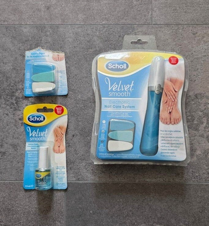 Scholl Velvet Smooth elektrische nagelverzorgingsset NIEUW, Ophalen of Verzenden, Nieuw