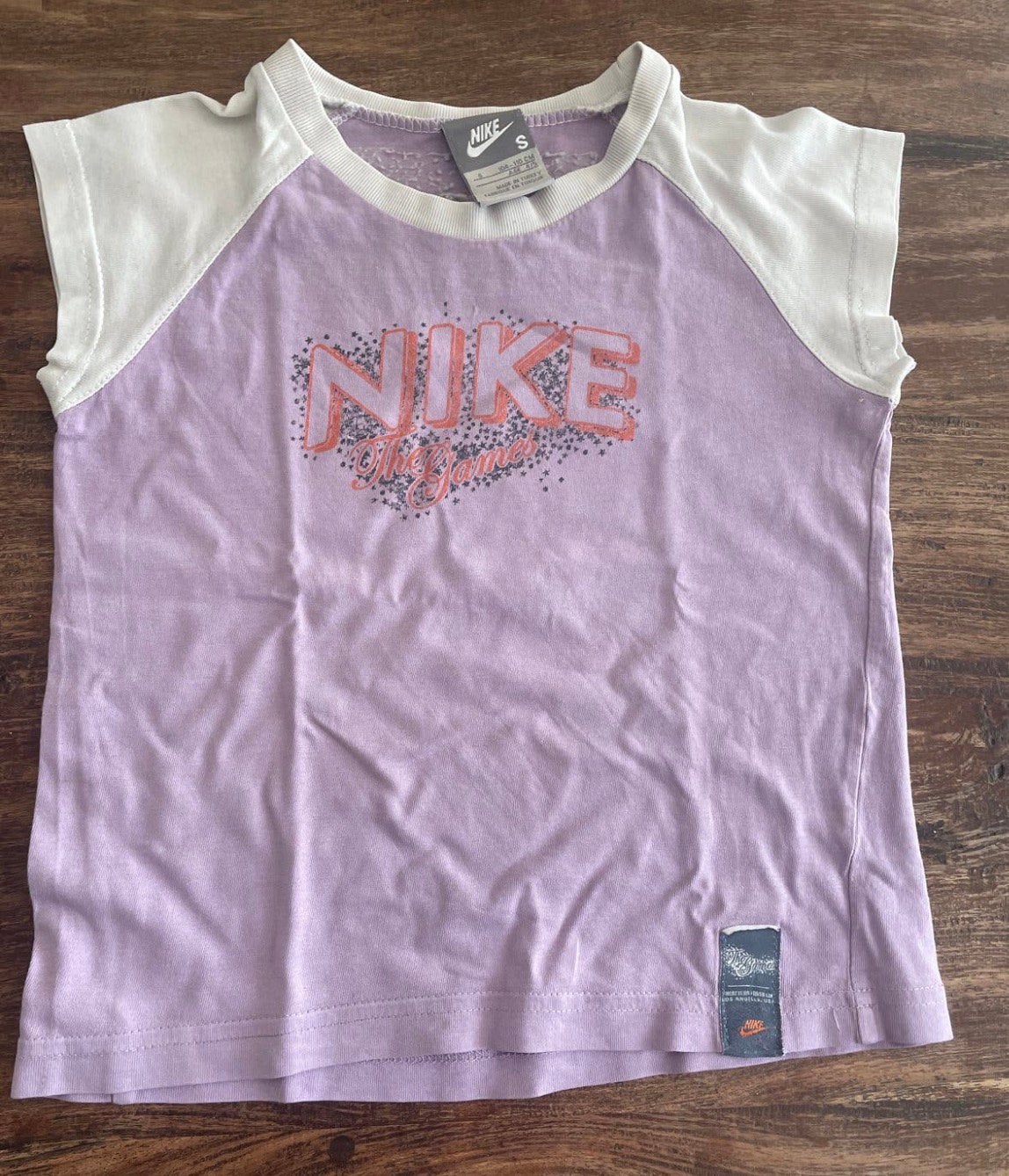 Nike sportshirt maat 104-110, Kinderen en Baby's, Ophalen of Verzenden, Gebruikt, Meisje, Sport- of Zwemkleding