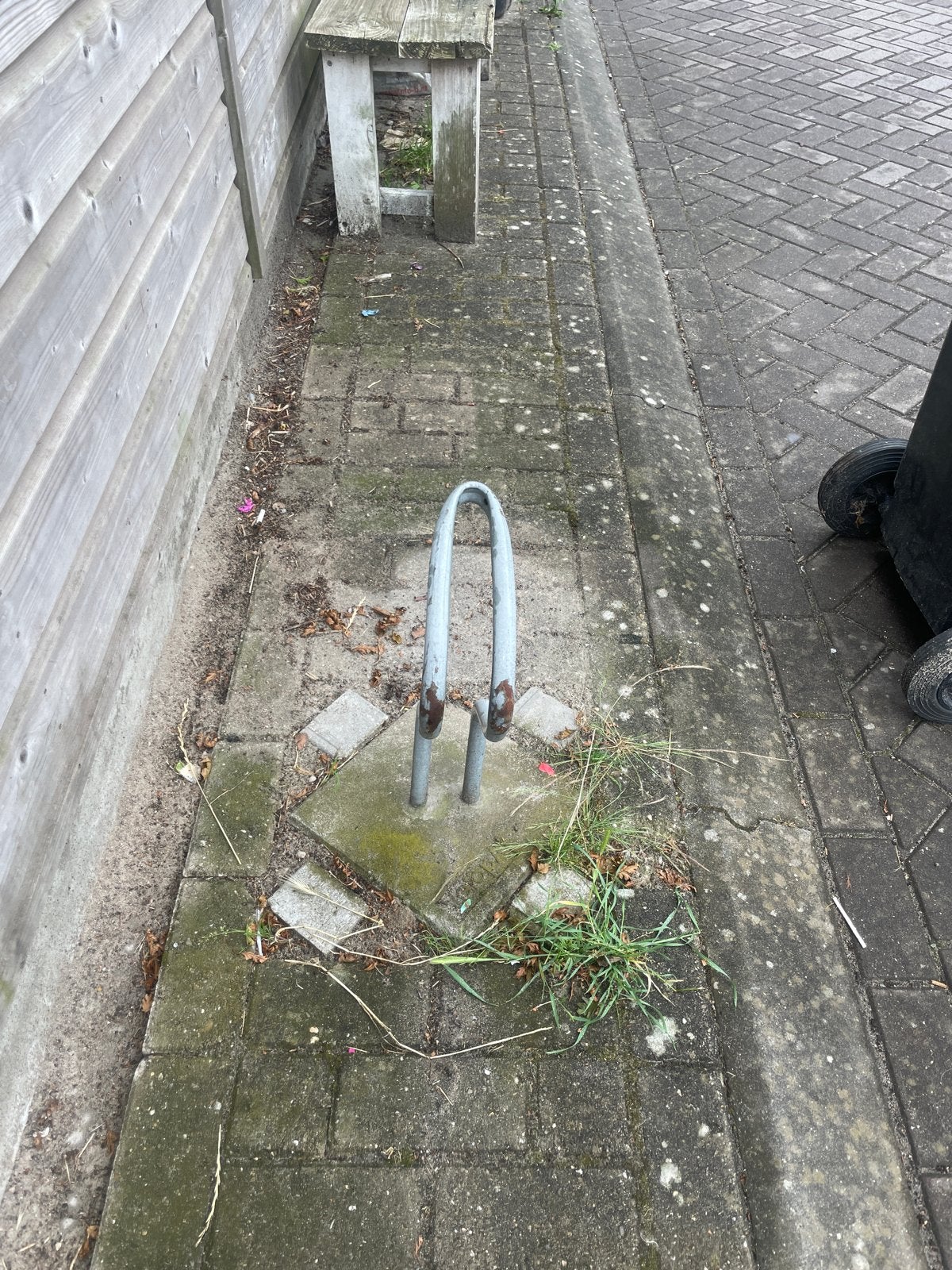 Gebruikte fietsenbeugel - robuust en functioneel, Fietsen en Brommers, Ophalen, Gebruikt