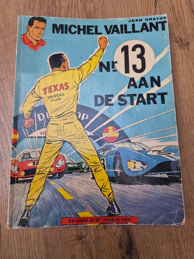 Michel Vaillant (1960) - nr 13 aan de start, Meerdere stripboeken, Ophalen of Verzenden, Gelezen