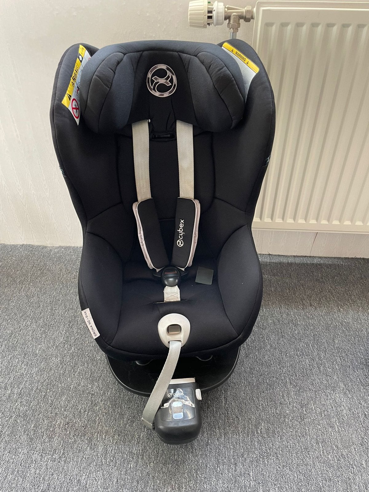 Cybes Sirona M2 I-size met isofix base, Verstelbare rugleuning, 0 t/m 18 kg, Zo goed als nieuw, Isofix