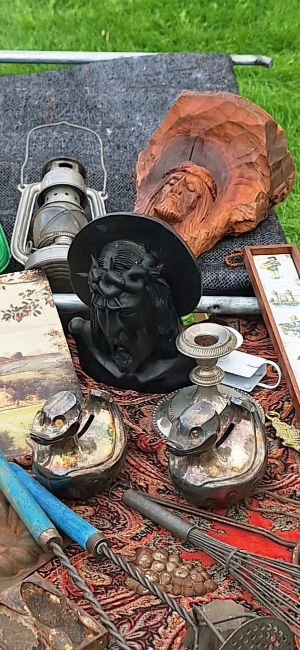 Partij 70 divers antiek, vintage, curiosa items voor weinig., Antiek en Kunst, Ophalen of Verzenden