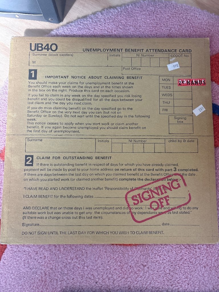 UB40 LP 2 (4sides), Pop, Overige formaten, Ophalen of Verzenden, Zo goed als nieuw