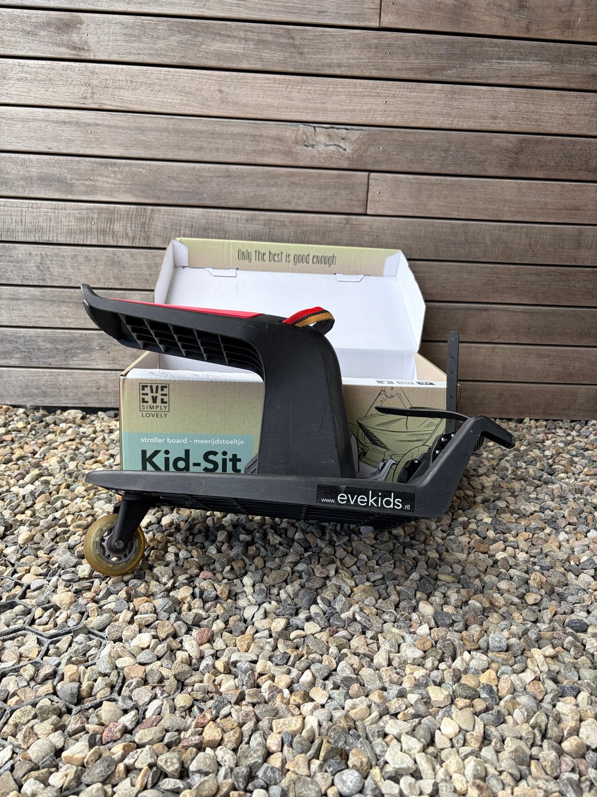EVE-kids Kid-Sit meerijdplankje met zitje, Ophalen, Gebruikt, Kinderwagen, Overige merken