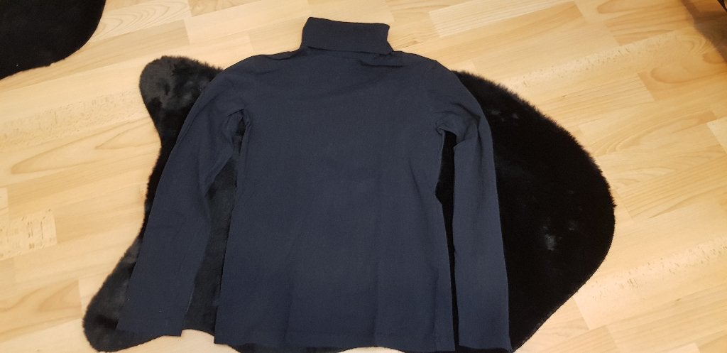 Prachtige WE coltrui, lange mouw, donkerblauw, mt 158/164, Ophalen of Verzenden, Zo goed als nieuw, Shirt of Longsleeve, Jongen