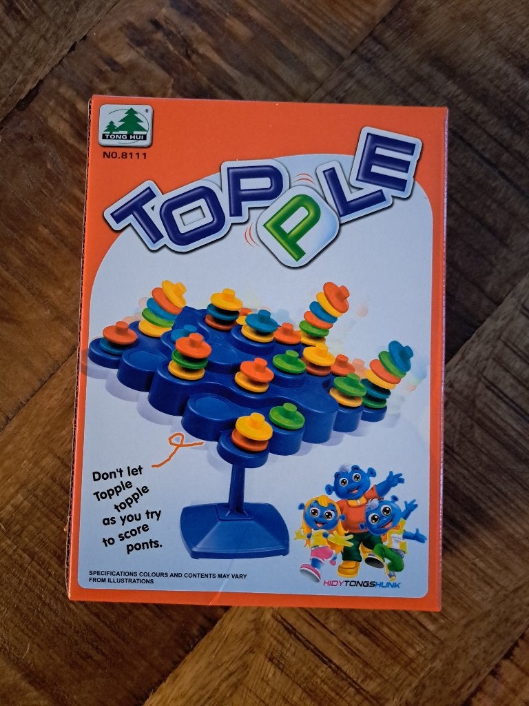 Topple, balansspel, Ophalen of Verzenden, Zo goed als nieuw