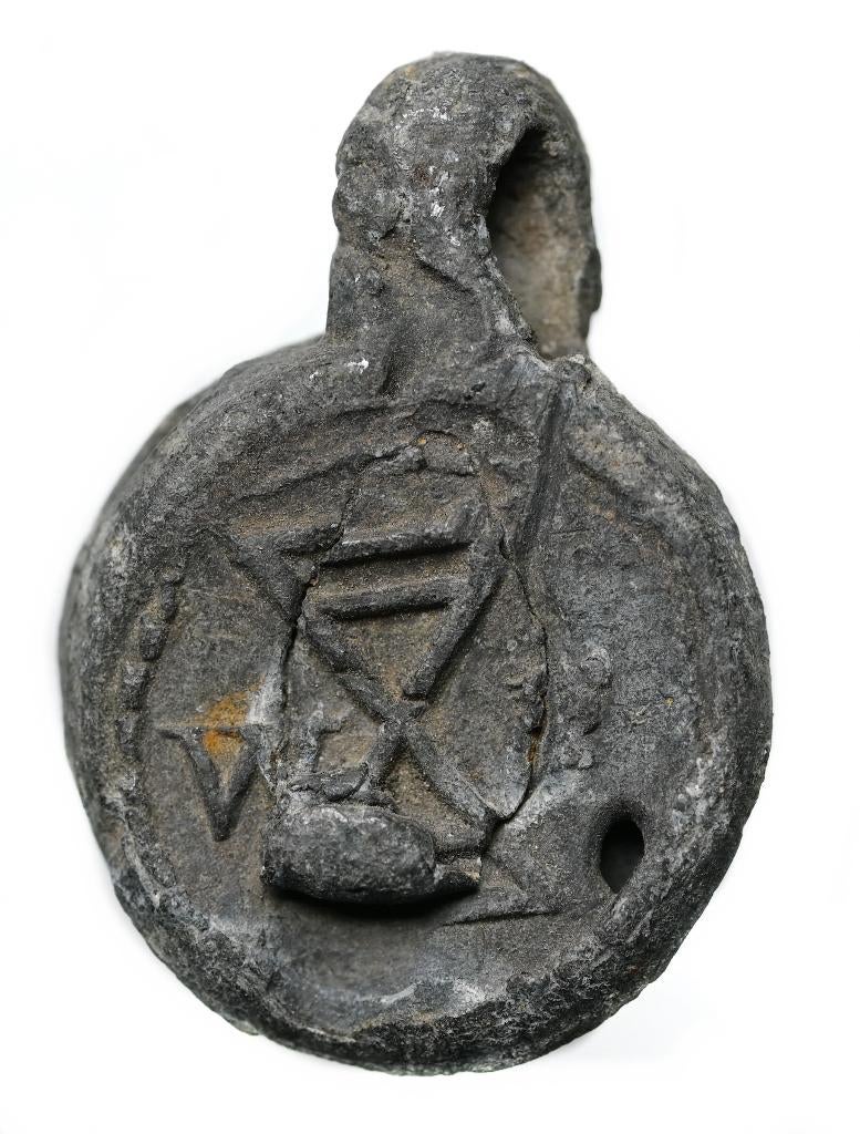 Lakenlood Ø16mm 7,3g "X W"    LL056, Antiek en Kunst, Ophalen of Verzenden