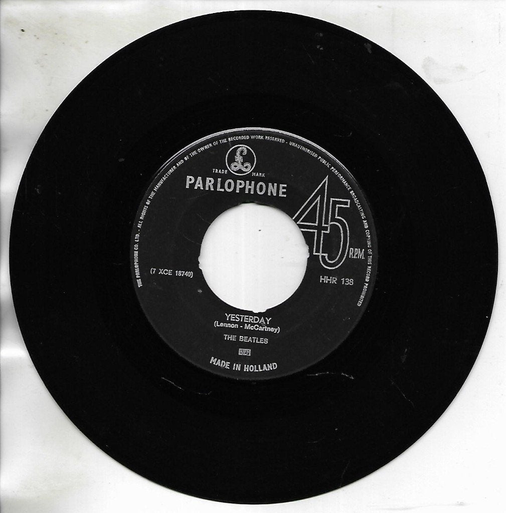 The Beatles - Yesterday, Ophalen of Verzenden, Gebruikt, 7 inch, Pop