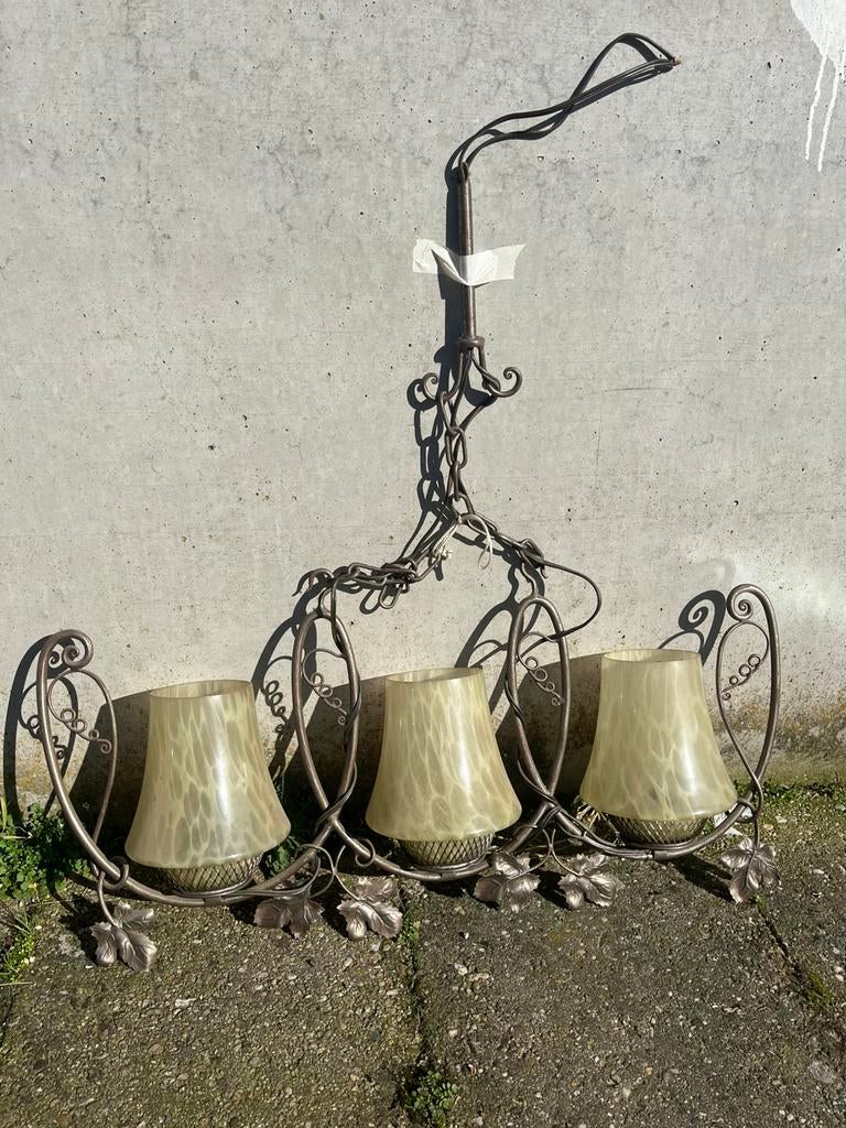 Vintage hanglamp, Ophalen, Gebruikt