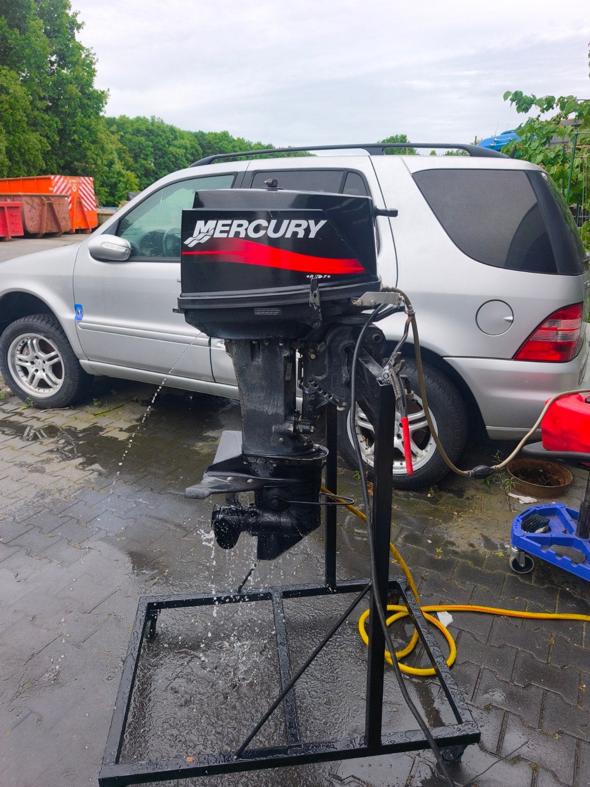 Mercury 30pk 2takt electrische start, afstandbediening etc, Ophalen, Gebruikt, Benzine, 10 tot 30 pk