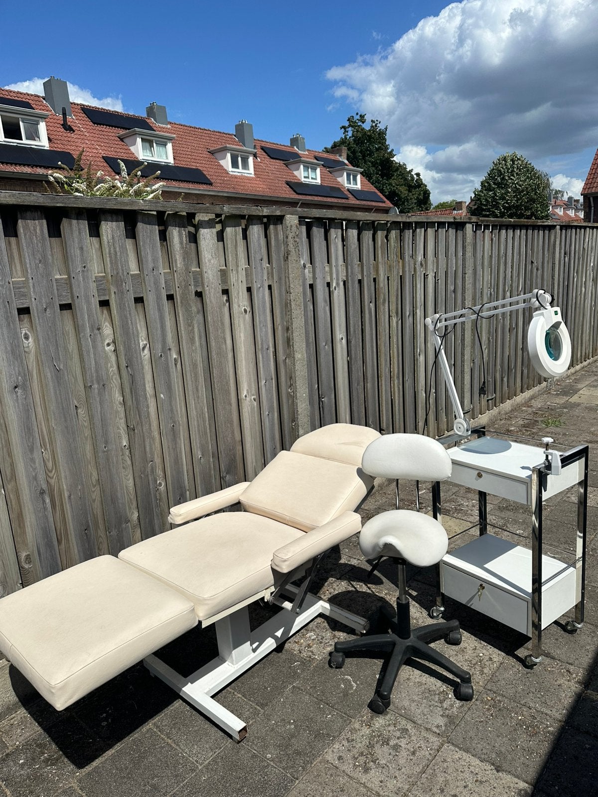 Schoonheidssalon set, Ophalen