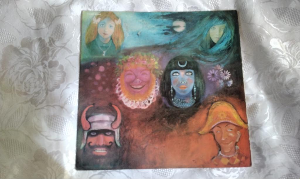 Lp King Crimson In The Wake Of Poseidon Origineel GE 1970, Ophalen, Progressive, Gebruikt, 1970 - 1979