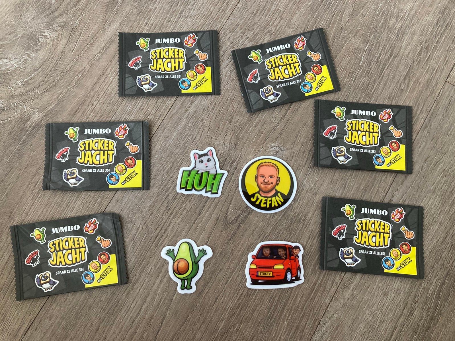 Jumbo sticker jacht stickers, Verzamelen, Supermarktacties, Jumbo, Ophalen of Verzenden