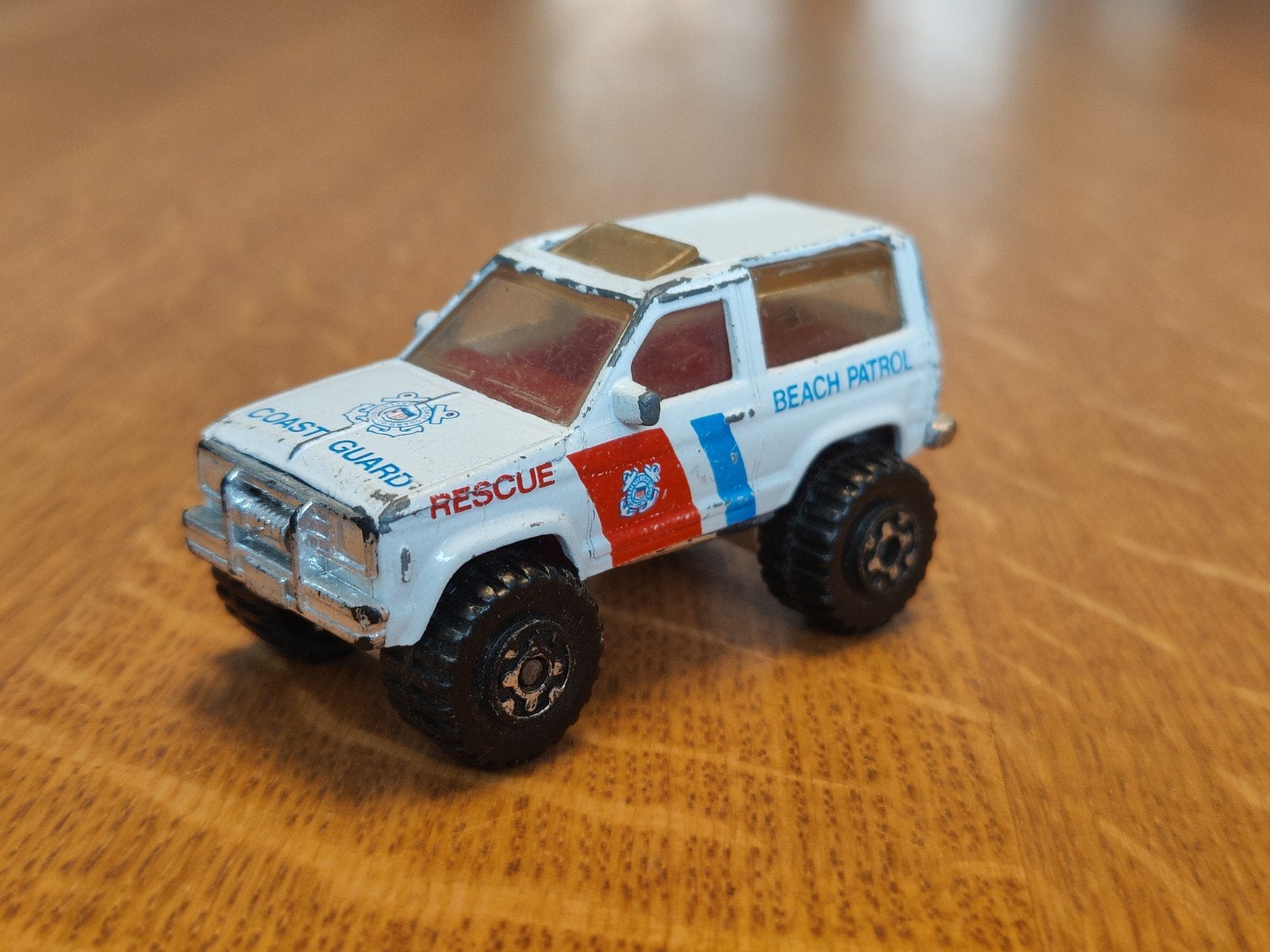 Matchbox Ford Bronco Beach Patrol, Ophalen, Auto