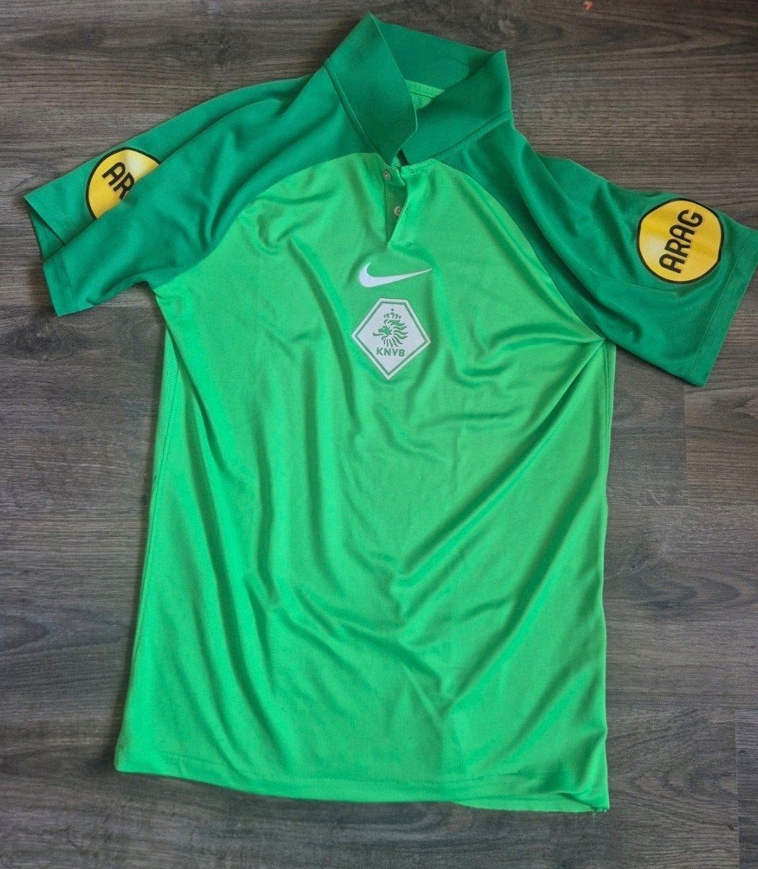 scheidsrechter polo Nike groen maat S, Ophalen of Verzenden, Shirt