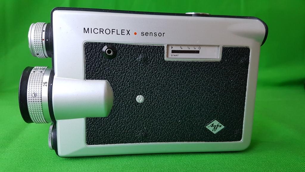 Super-8 filmcamera Agfa Microflex Sensor (100), Ophalen of Verzenden, 8mm