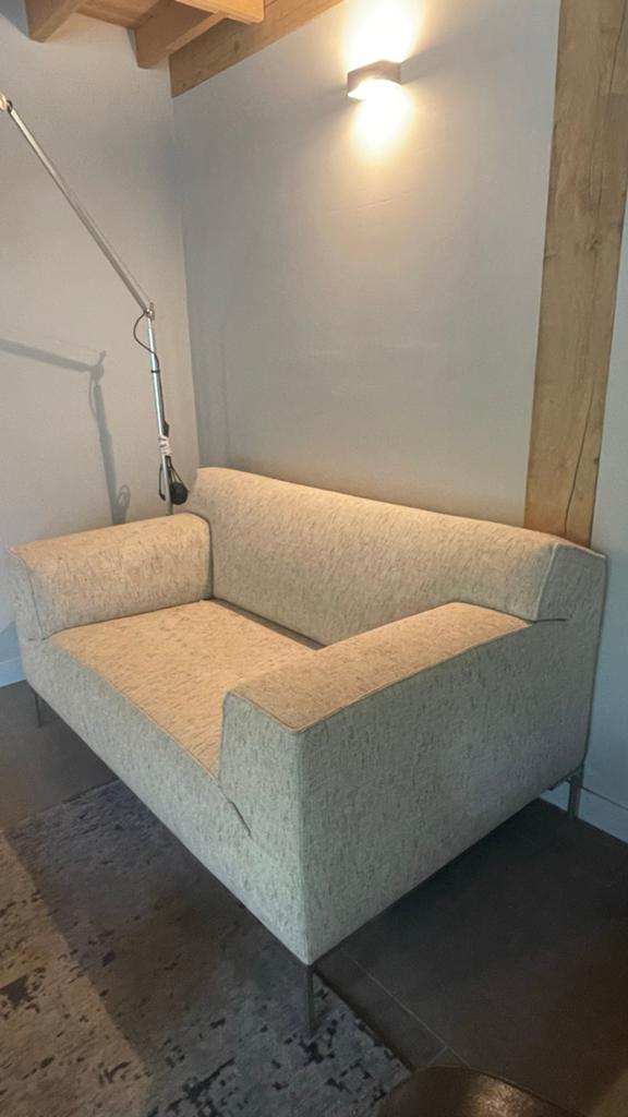 Bloq bank loveseat (153 breed), Ophalen, Tweepersoons, 75 tot 100 cm, Zo goed als nieuw