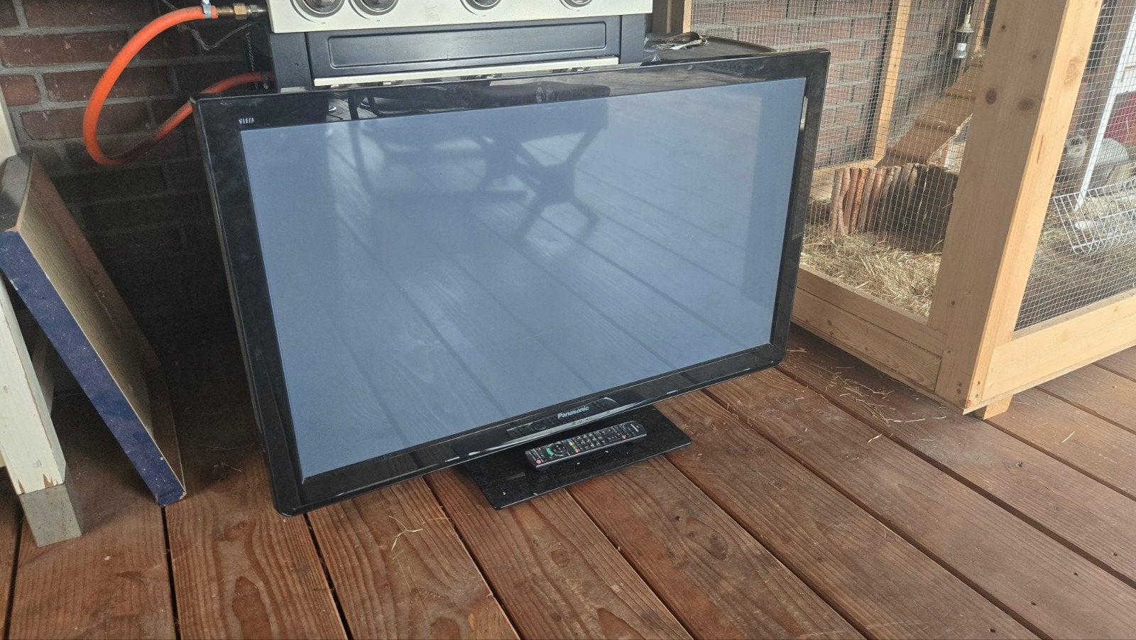 Panasonic 42" plasma tv, Audio, Tv en Foto, Ophalen, Gebruikt, Panasonic, 40 tot 60 cm