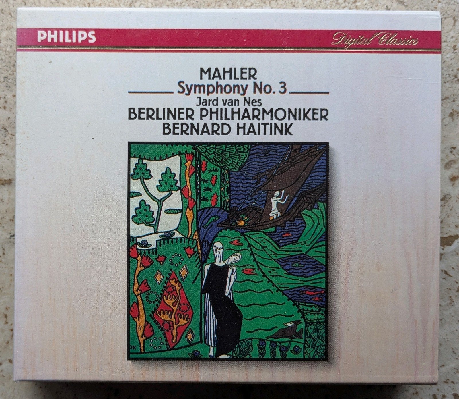 Mahler Symfonie No. 3 - Bernard Haitink (2CD), Ophalen of Verzenden, Romantiek, Gebruikt, Orkest of Ballet