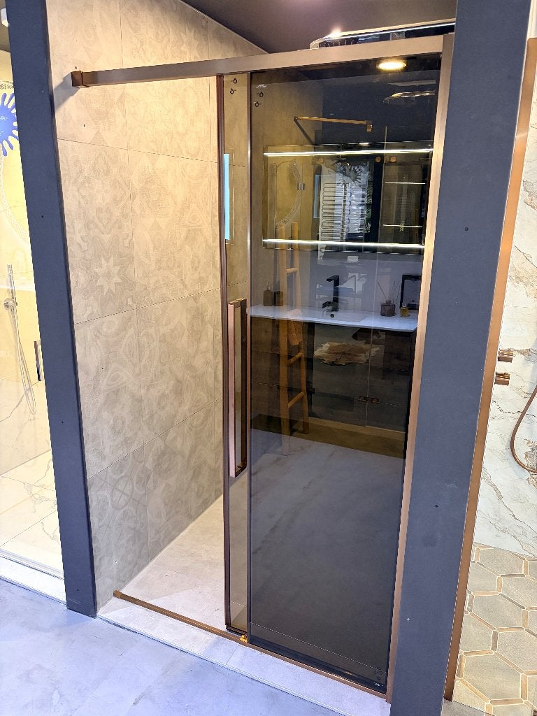 Revital nis schuifdeur 120 cm – Geborsteld koper., Ophalen, Nieuw