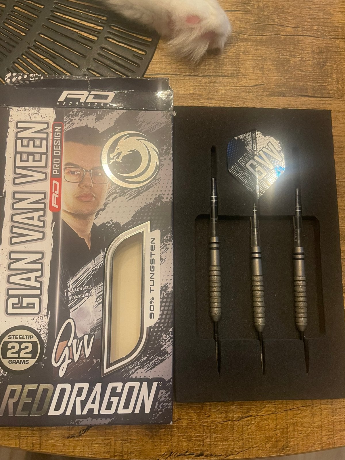 26Gram Nathan Aspinall G2.Gian van Veen Tour Edition 22Gram, Sport en Fitness, Darts, Ophalen of Verzenden, Zo goed als nieuw